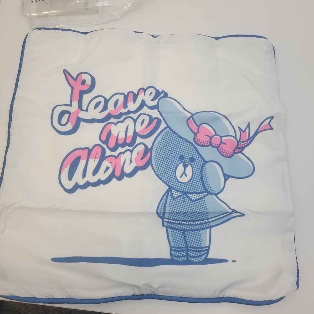 Choco bear decorative pillow cover Line Friends